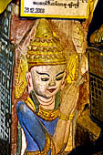 Inle Lake Myanmar. Pindaya, the famous Shwe Oo Min pagoda, a natural cave filled with thousands of gilded Buddha statues. 